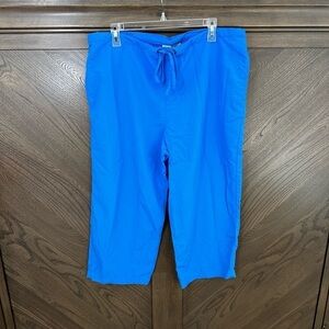 L.L Bean Crop Blue Pants Size XL